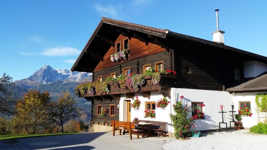 Pferdehof Oberegg Daire Werfenweng Dış mekan fotoğraf